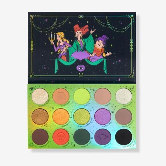 ColourPop Hocus Pocus 2 All Hallows Eve Pressed Powder Palette NWT - Picture 3 of 13